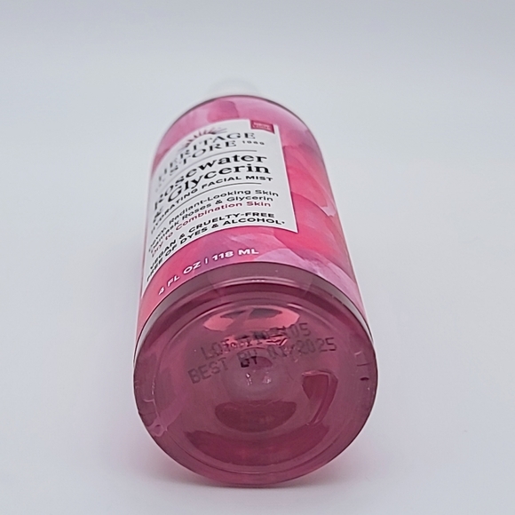 Heritage Store ROSEWATER & GLICERIN HYDRATING FACIAL MIST - Picture 3 of 5